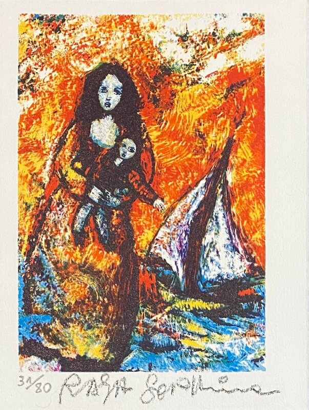 L’enfant de Bretagne by Raya Sorkine, c. 1990