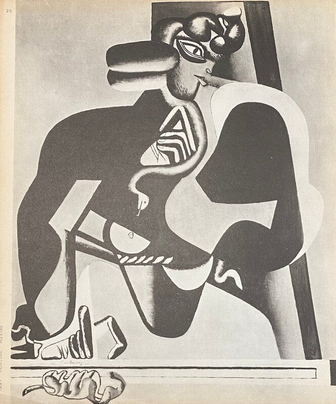 Femme à la Cléopâtre by Le Corbusier, 1938