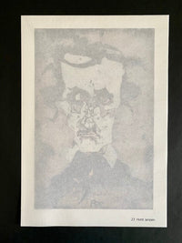 Portrait d'Edgar Poe de Horst Janssen, 1990 (vue 2)