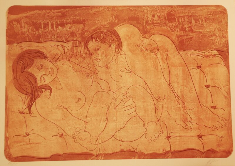 Maternity de Hans Erni, vers 1970
