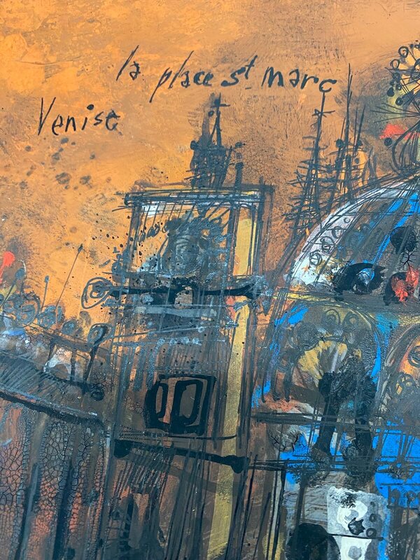 Venise. La place Saint-Marc by Theo Tobiasse, 1965 (view 4)