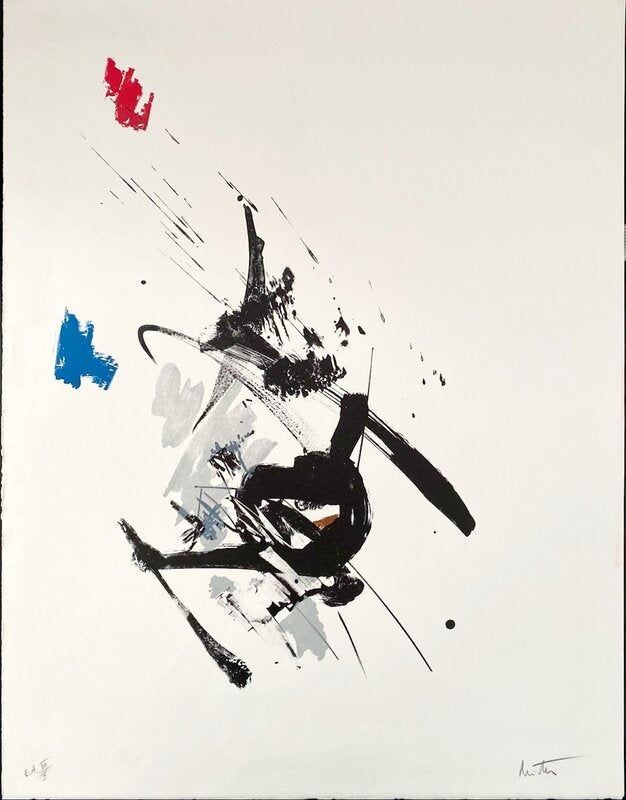 Composition de Jean Miotte, vers 1990