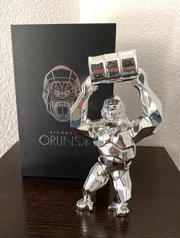 Kong Oil Spirit (Silver Edition) de Richard Orlinski, 2020