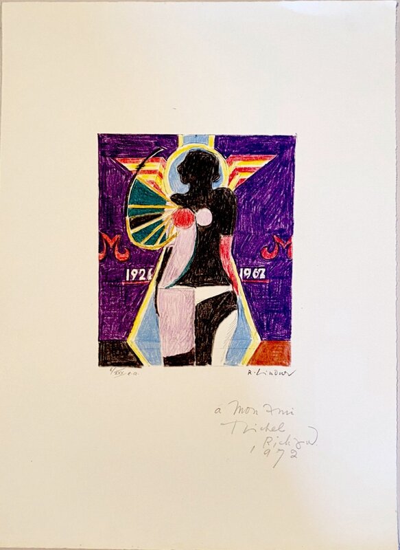 Marilyn was here by Richard Lindner, 1970