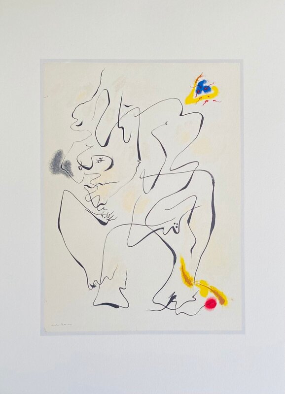 Couple amoureux d'André Masson, 1943