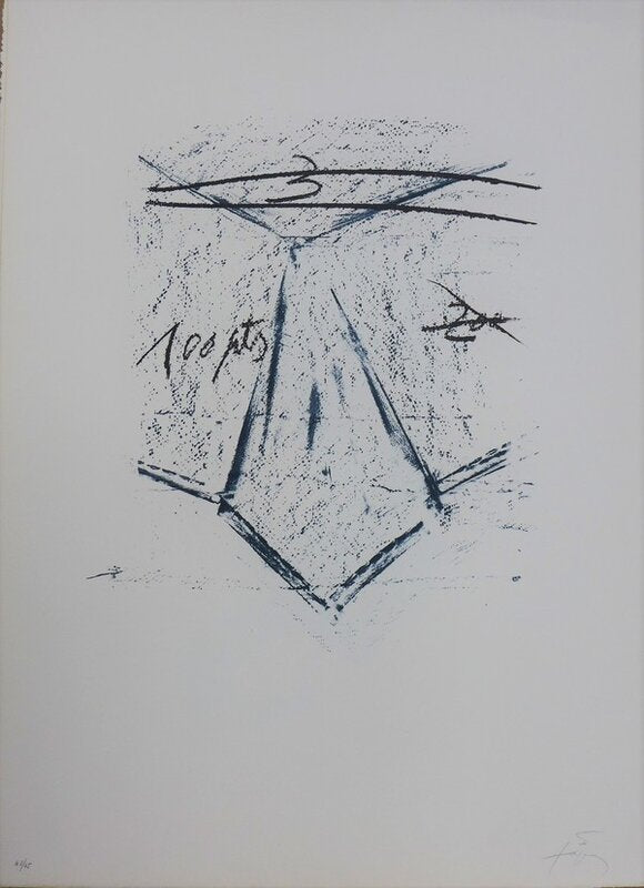 LLambrec 12 d'Antoni Tàpies, 1975