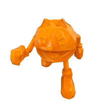 Pac Man Orange by Richard Orlinski, 2022