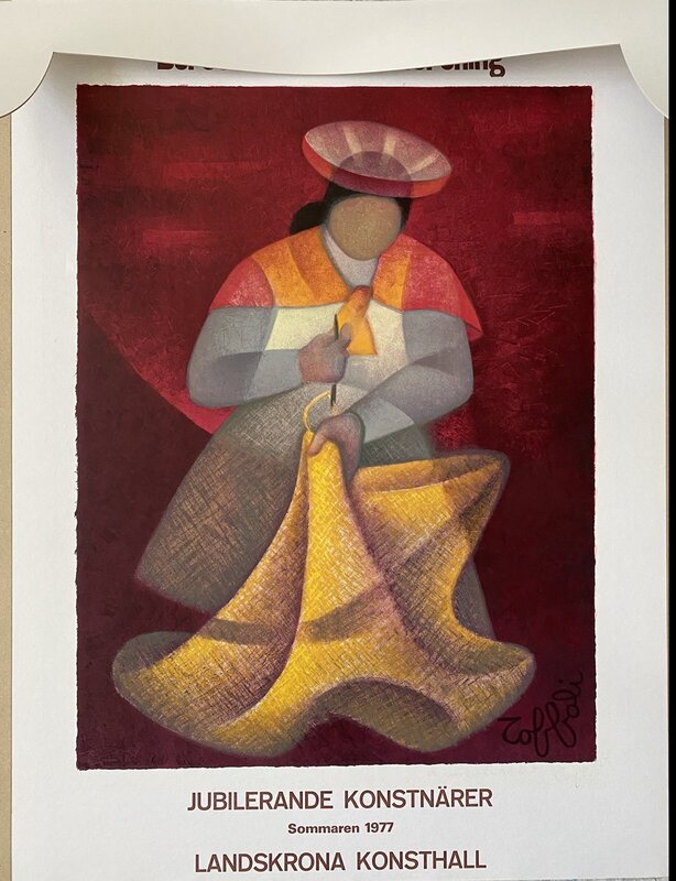 Raccommodeuse de filets by Louis Toffoli, 1977 (view 3)