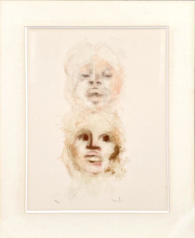 Visages de Leonor Fini, vers 1970 (vue 6)