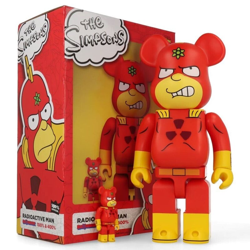The Simpsons Radioactive Man 400% + 100% by BE@RBRICK, 2022 (view 3)