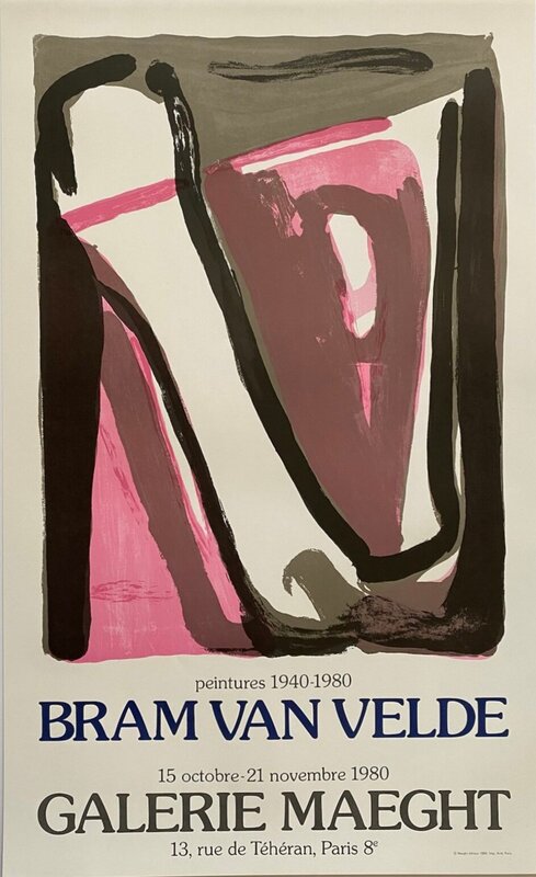 Peintures 1940-1980 by Bram van Velde, 1980