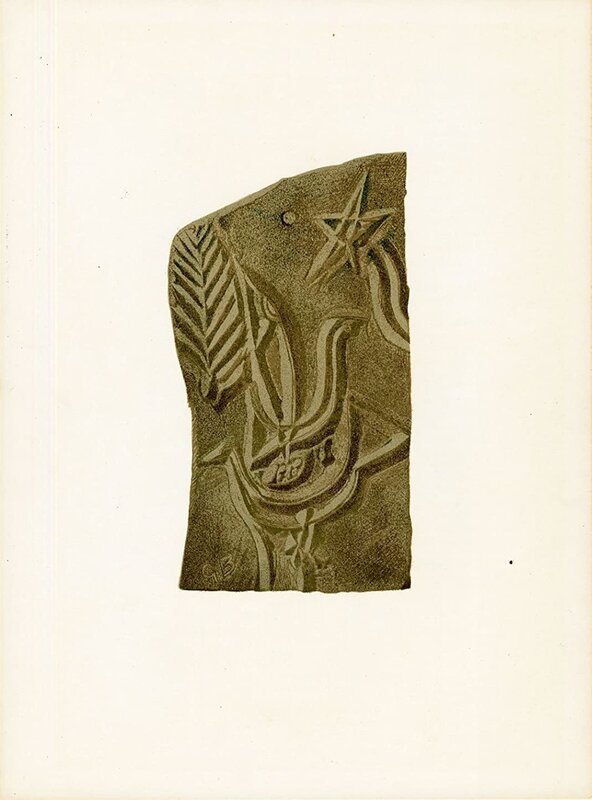 Bronze de Georges Braque, 1952