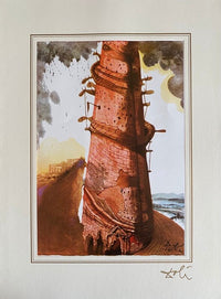 The Tower of Babel (Genesis 11:4) de Salvador Dalí, 1985