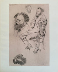 Etude de Manet au chapeau d'Edgar Degas, 1957