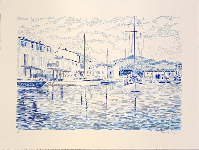 Port Grimaud by Serge Mendjisky, 1969