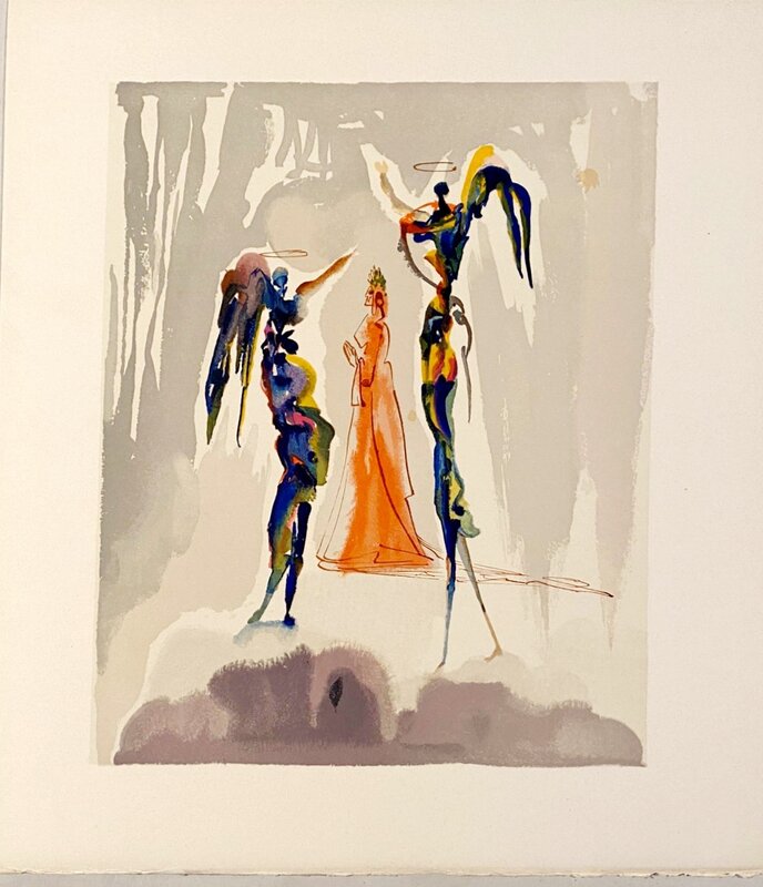 La Divine Comédie - Paradis 27 - Gloria patri de Salvador Dalí, 1963