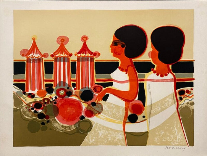 La plage II de Frédéric Menguy, 1975