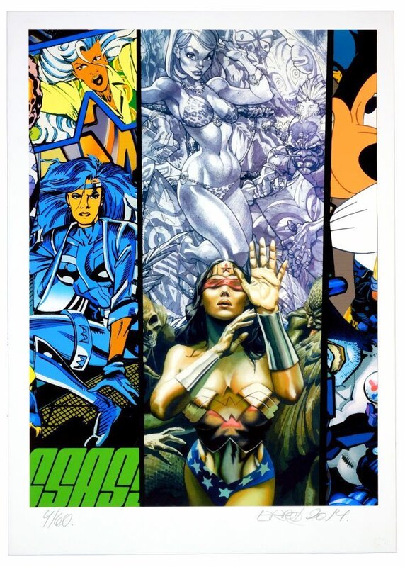 Wonder Woman d'Erró, 2014