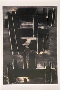Peinture, 27 août 1958 de Pierre Soulages, 2023