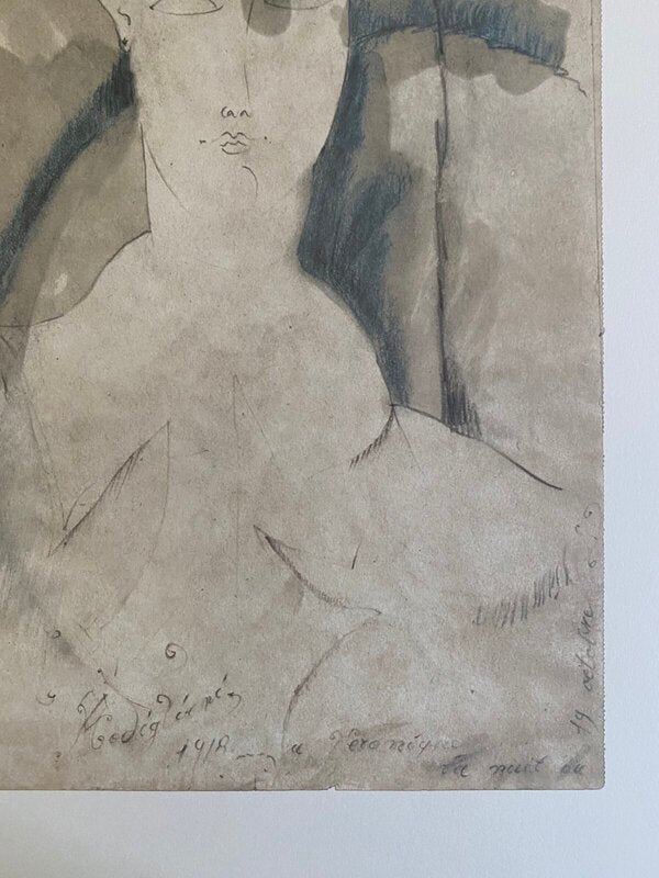 Ritratto di Veronica by Amedeo Modigliani, 1918 (view 2)