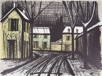 Village sous la neige by Bernard Buffet, 1981 (view 4)