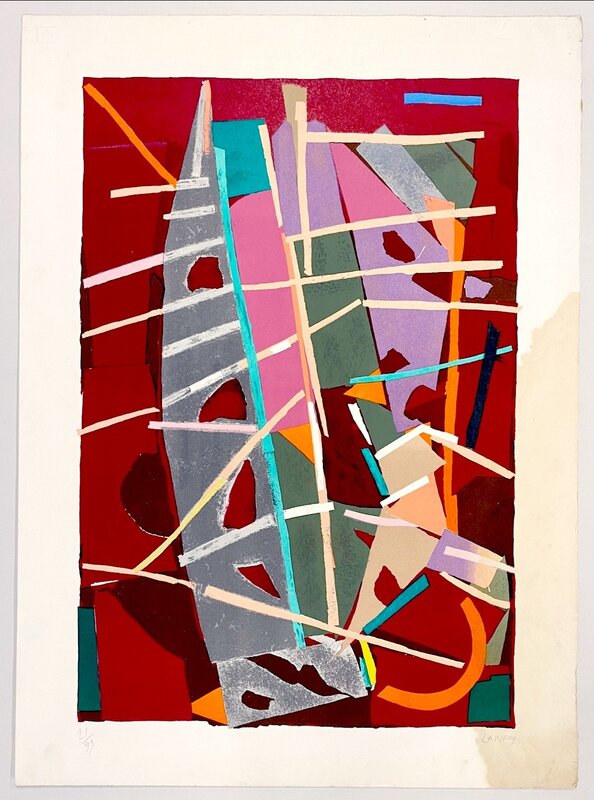 Composition by André Lanskoy, 1960