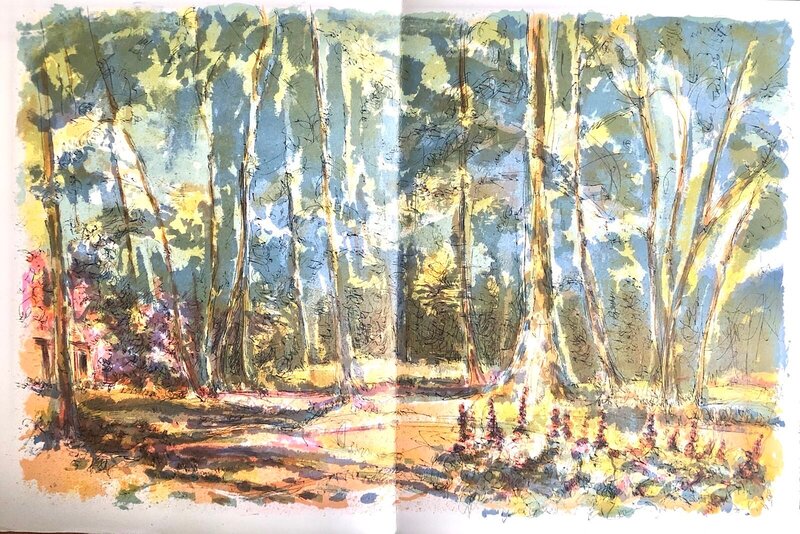 Forêt voisine de Théophile Alexandre Steinlen, 1970