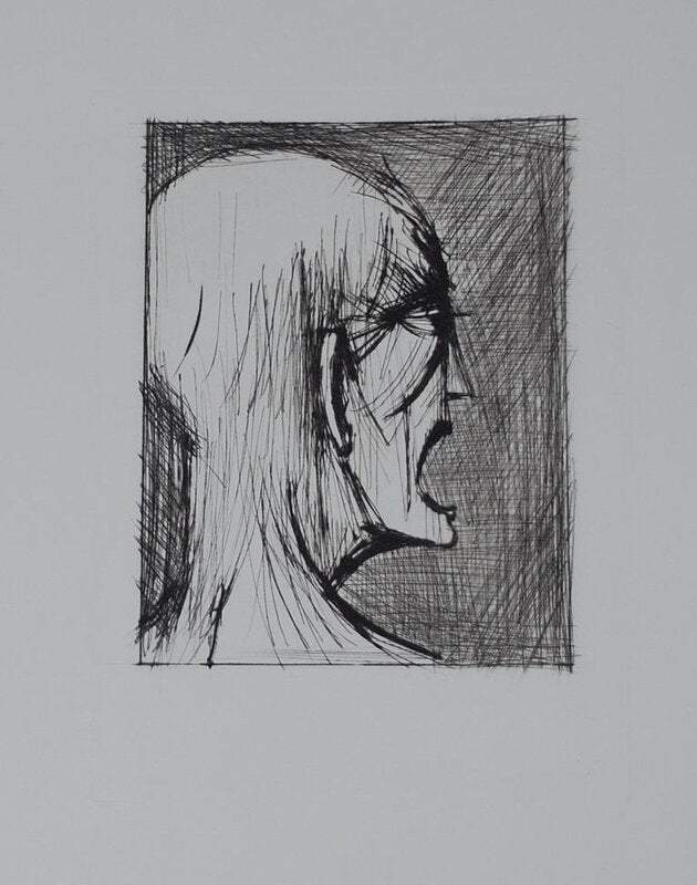 L'enfer de Dante / Damné ricanant de Bernard Buffet, 1977
