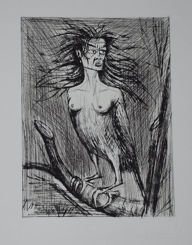 L'enfer de Dante / La Harpie by Bernard Buffet, 1977