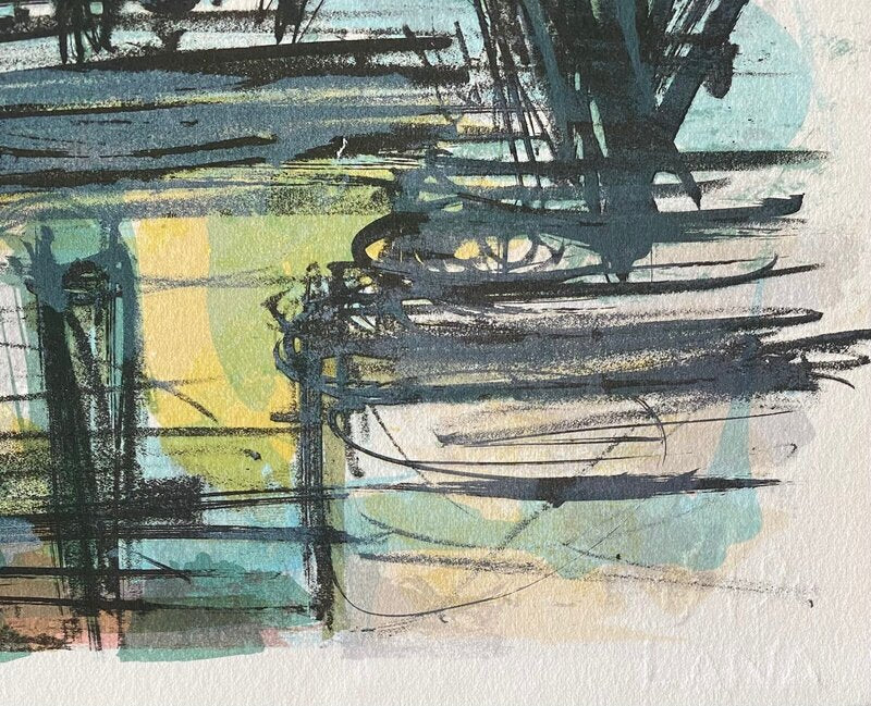 Le Pont des Arts, Paris de Maurice Verdier, 1964 (vue 2)