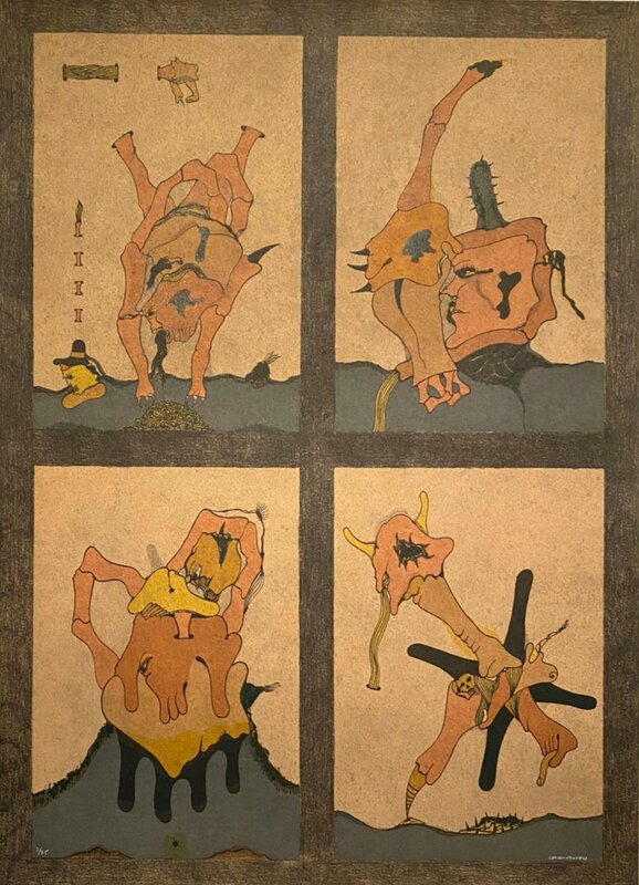 Cenizas by Jorge Camacho, 1974