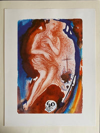 Christ and the adulteress (John 8:3-11) de Salvador Dalí, 1985 (vue 2)