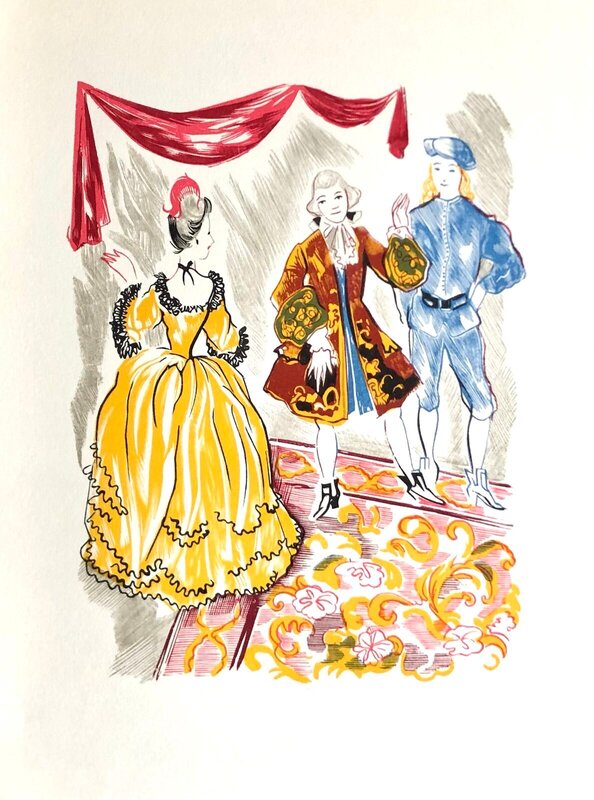 Théâtre de Marivaux by Emilio Grau Sala, 1956