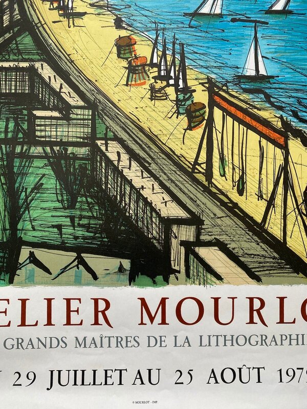 Les grands maîtres de la lithographie. La Baule de Bernard Buffet, 1979 (vue 4)