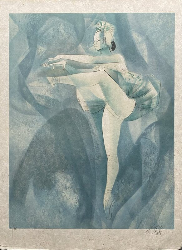 Caresse de l'espace IV by Jean-Baptiste Valadie, 1979