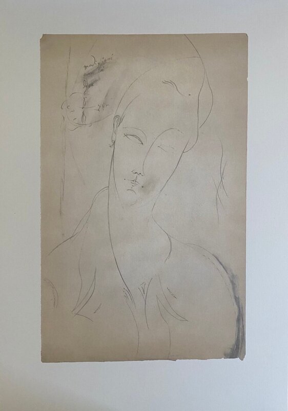 Studio di donna by Amedeo Modigliani, 1918