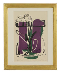 Campo sbarrato (Barred field) de Giuseppe Santomaso, 1950 (vue 2)