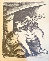 The Labours of Hercule - Cerberus by Ossip Zadkine, 1960
