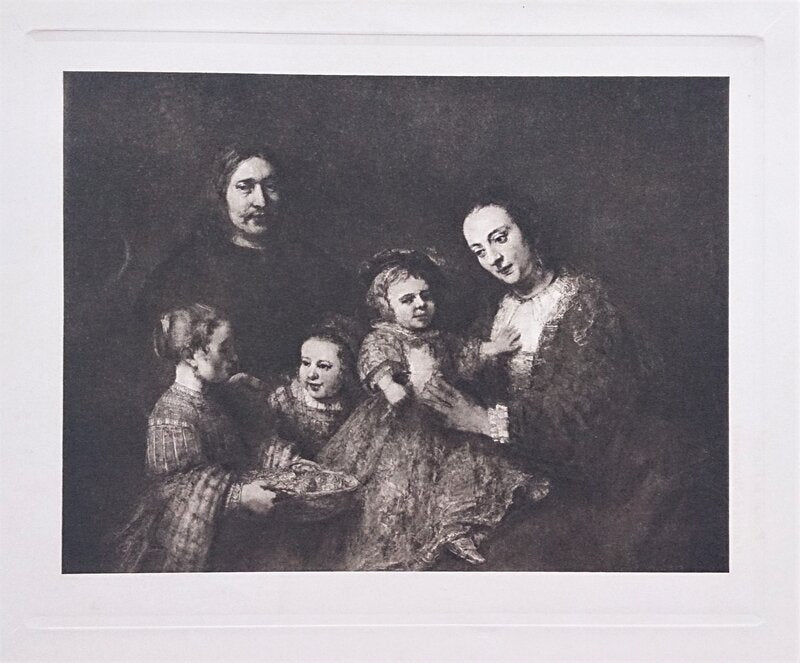 Portrait de Famille by Rembrandt van Rijn, c. 1910