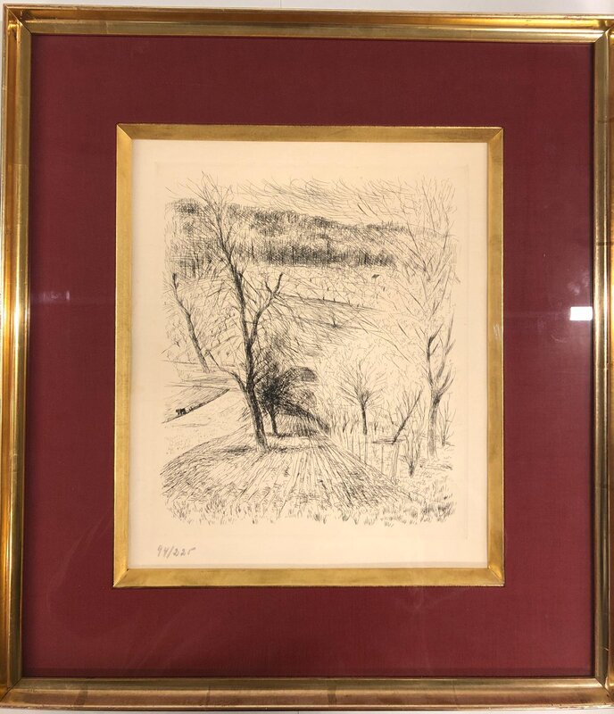 Paysage by André Dunoyer de Segonzac, 1947 (view 2)
