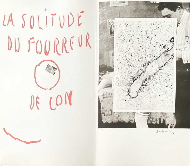 La solitude du fourreur de coin by Pierre Alechinsky, 1974