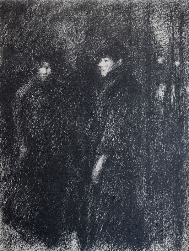 Steinlen et la rue de Théophile Alexandre Steinlen, 1930