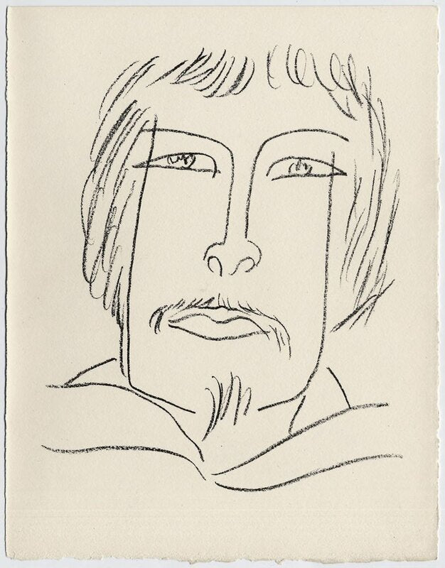Portrait d'homme esquimau de Henri Matisse, 1963