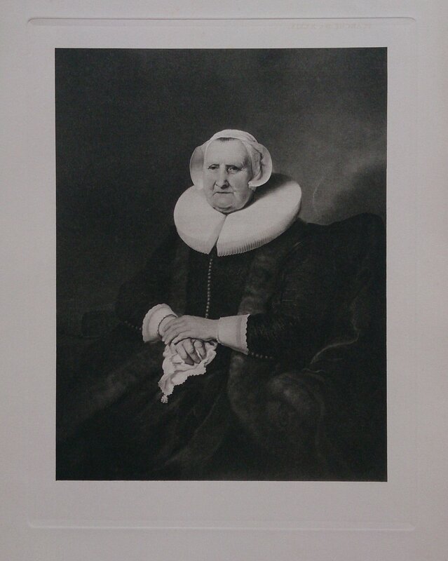 Portrait D'Elisabeth Bas by Rembrandt van Rijn, c. 1910