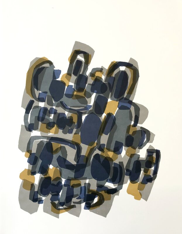 Composition de Raoul Ubac, 1960