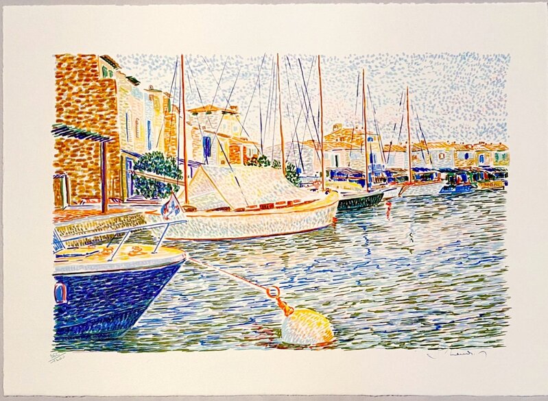 Port Grimaud by Serge Mendjisky, 1969