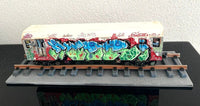 Wagon Graffiti d'Alberto Blanchart, 2023 (vue 4)