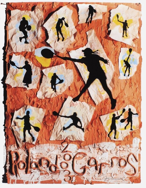 Roland-Garros Official Poster de Jane Hammond, 2003