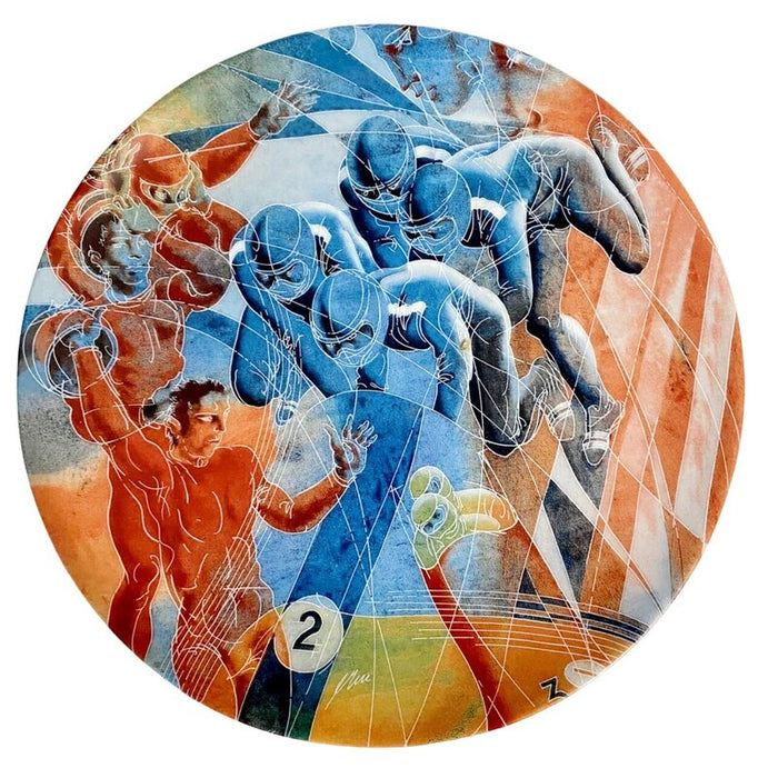 Bobsleigh by Hans Erni, 1994