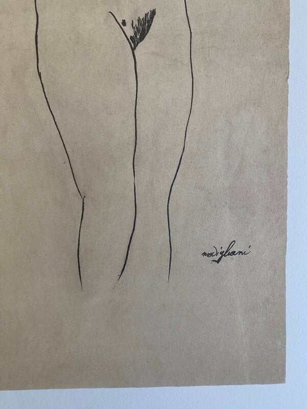 Nudo di Jeanne Hébuterne d'Amedeo Modigliani, 1917 (vue 2)